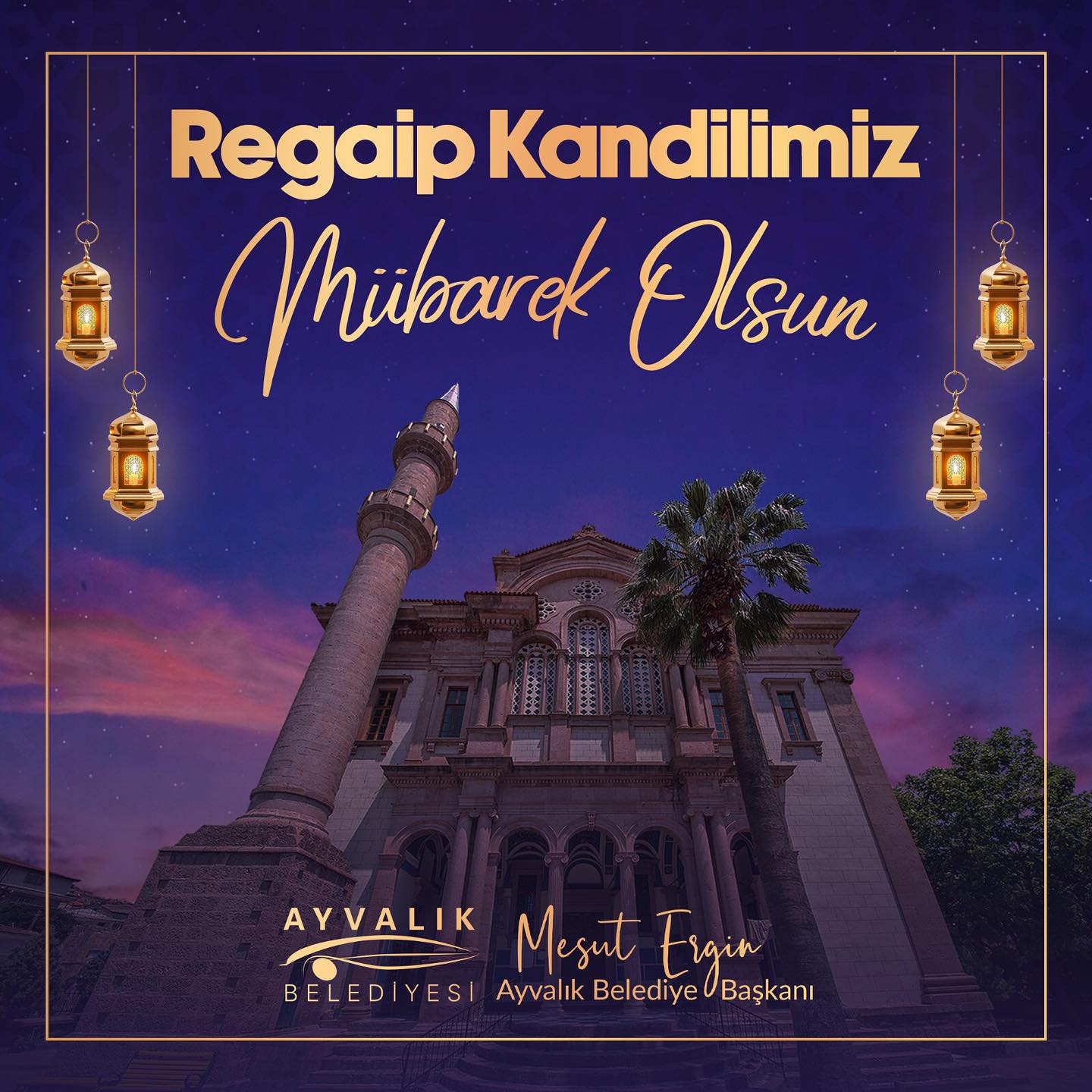 MESUT ERGİN’DEN REGAİP KANDİLİ PAYLAŞIMI