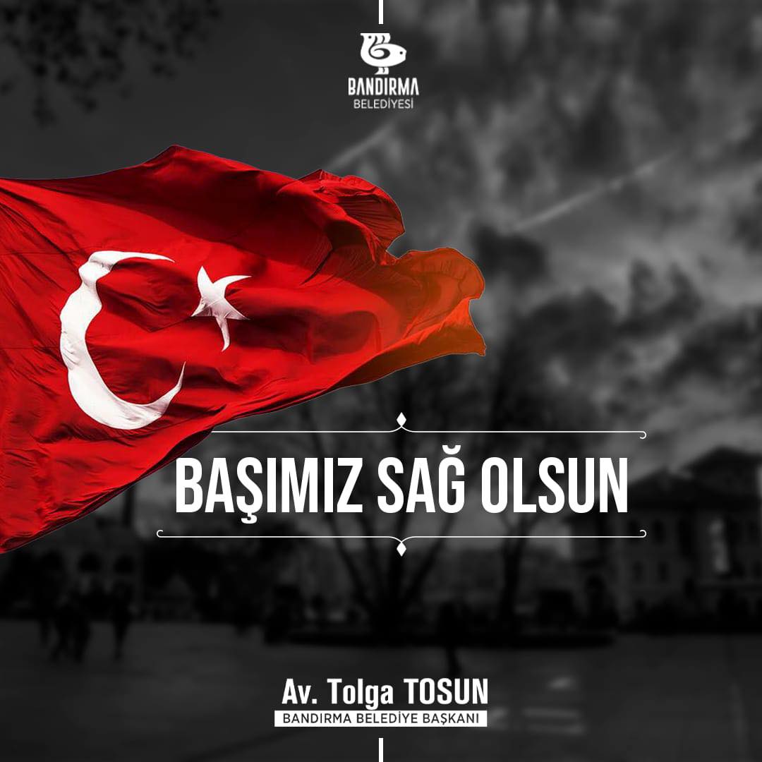 BAŞKAN TOSUN’DAN TAZİYE MESAJI