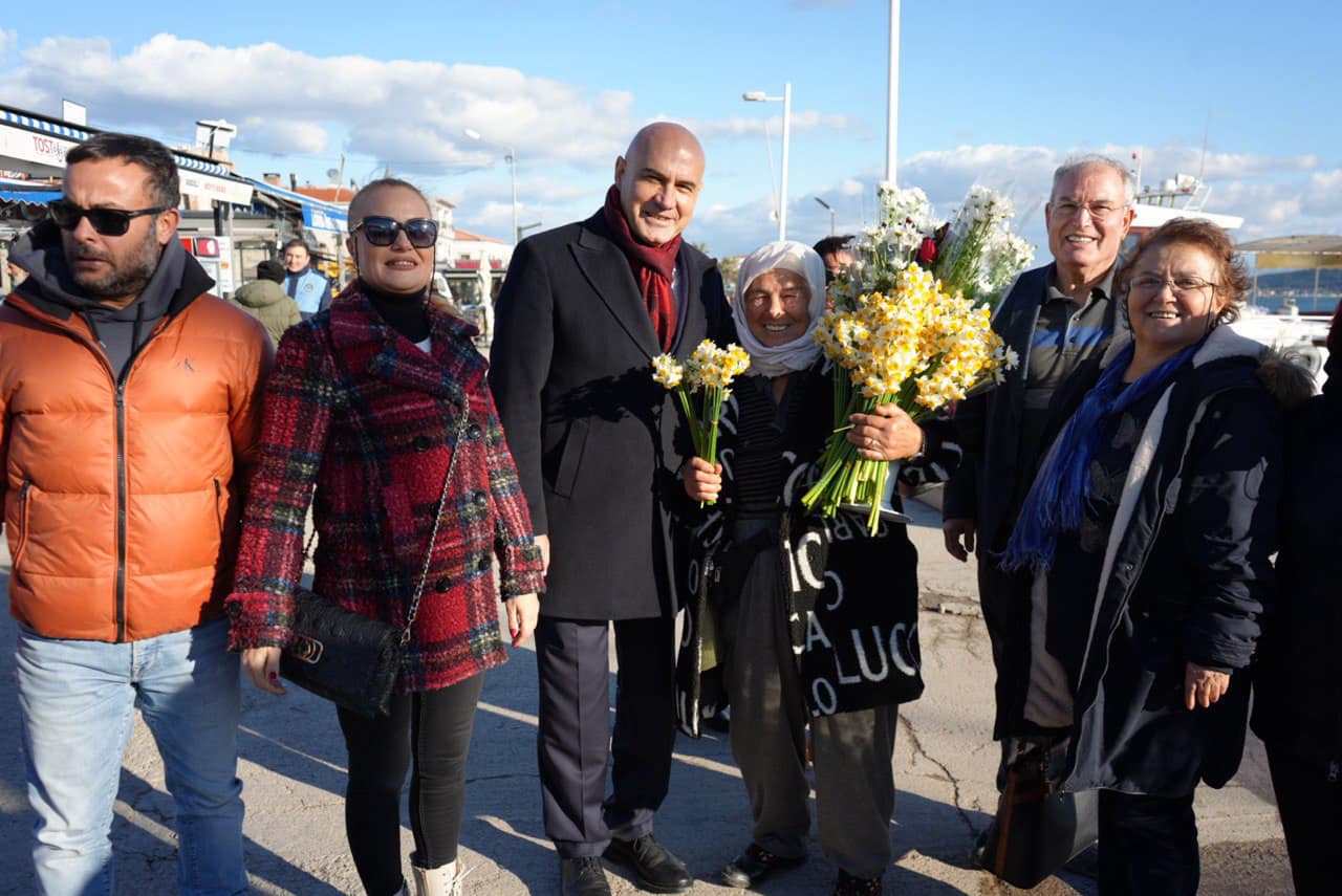 ÇÖMEZ ÇALIŞMALARINI AYVALIK’TA SÜRDÜRDÜ