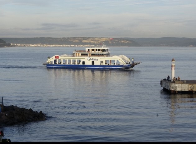 Çanakkale’de etkili olan fırtına