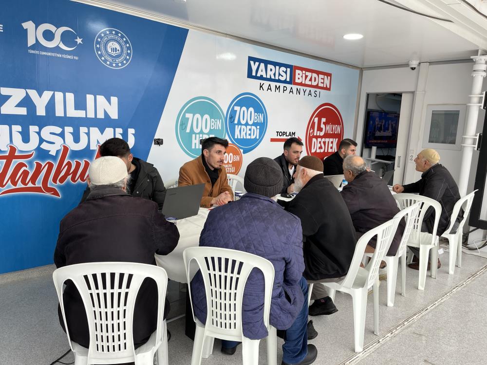 ‘YARISI BİZDEN’ KAMPANYASI BİLGİLENDİRME TIRLARINA YOĞUN İLGİ