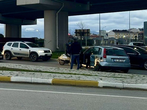 Bandırma'da, Korozman Kavşağı'nda meydana