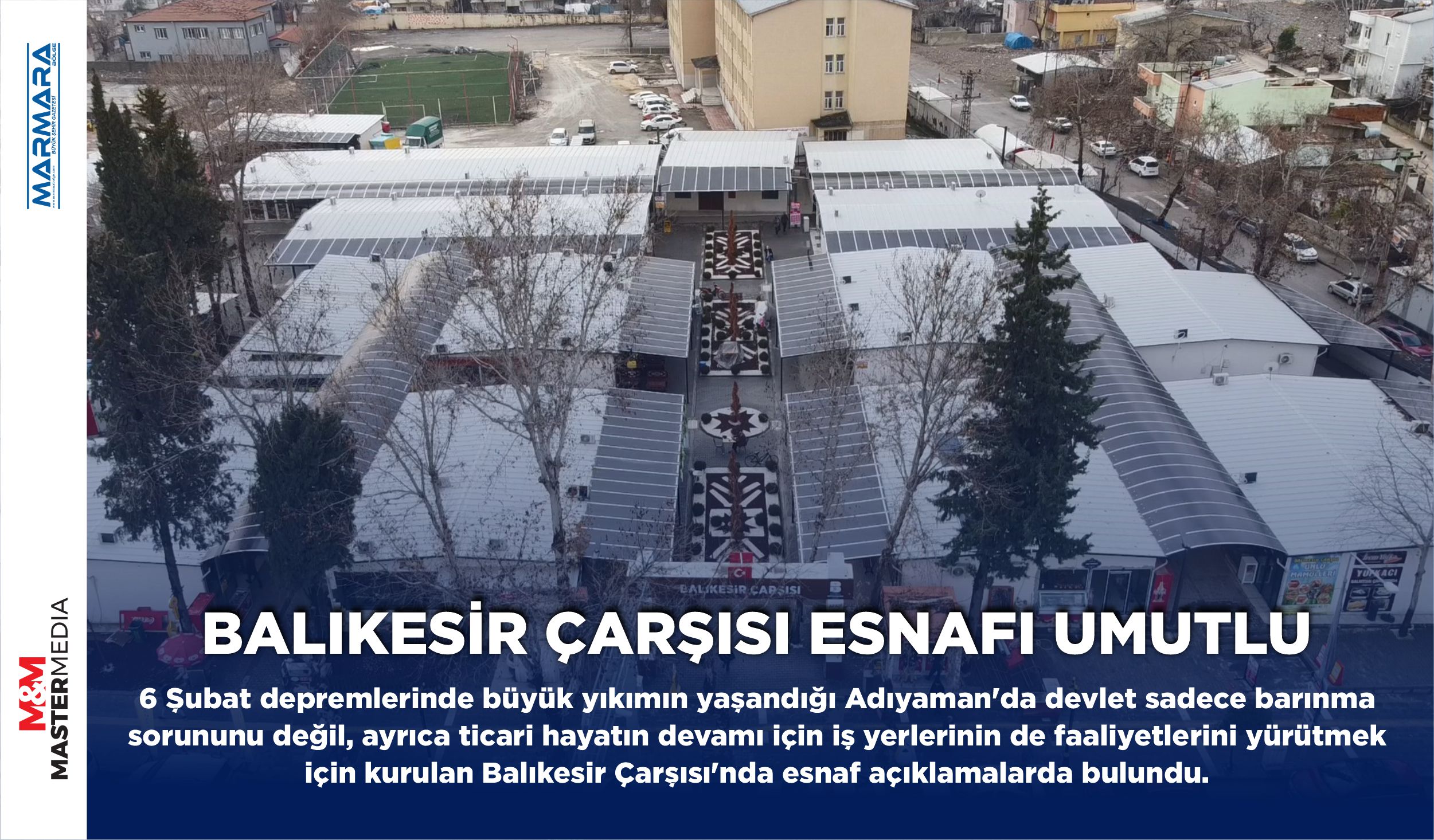 BALIKESİR ÇARŞISI ESNAFI UMUTLU