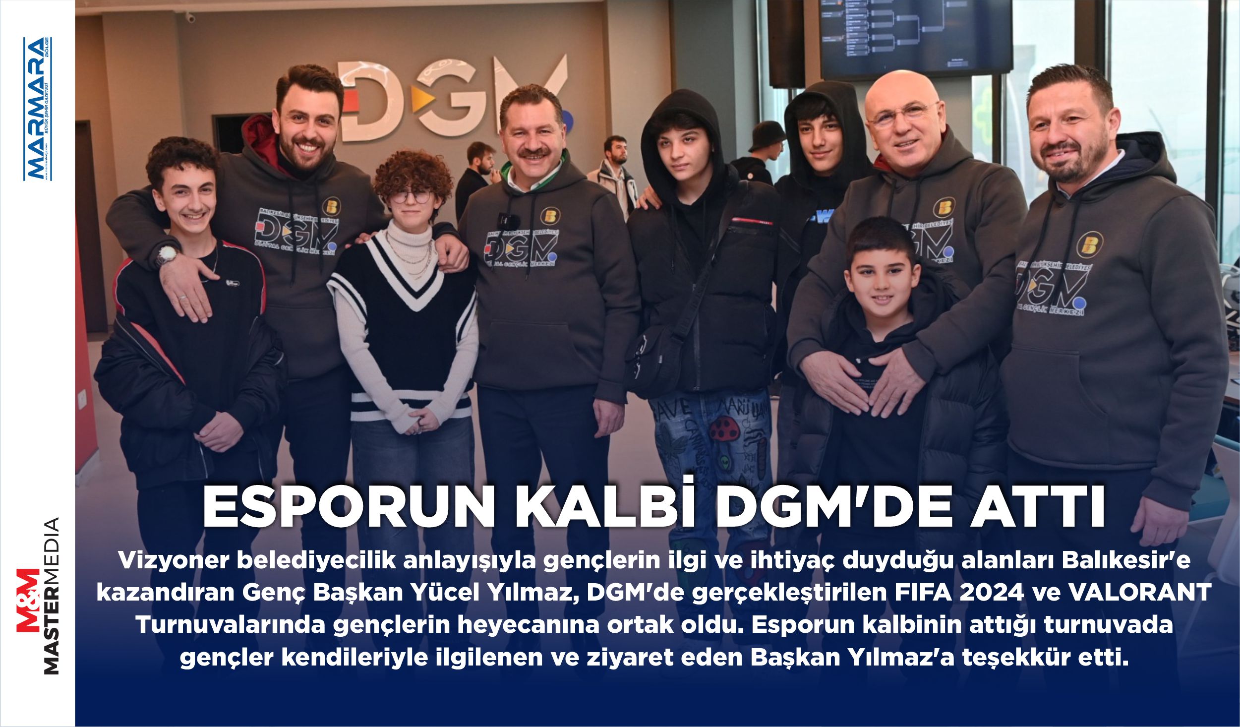 ESPORUN KALBİ DGM’DE ATTI