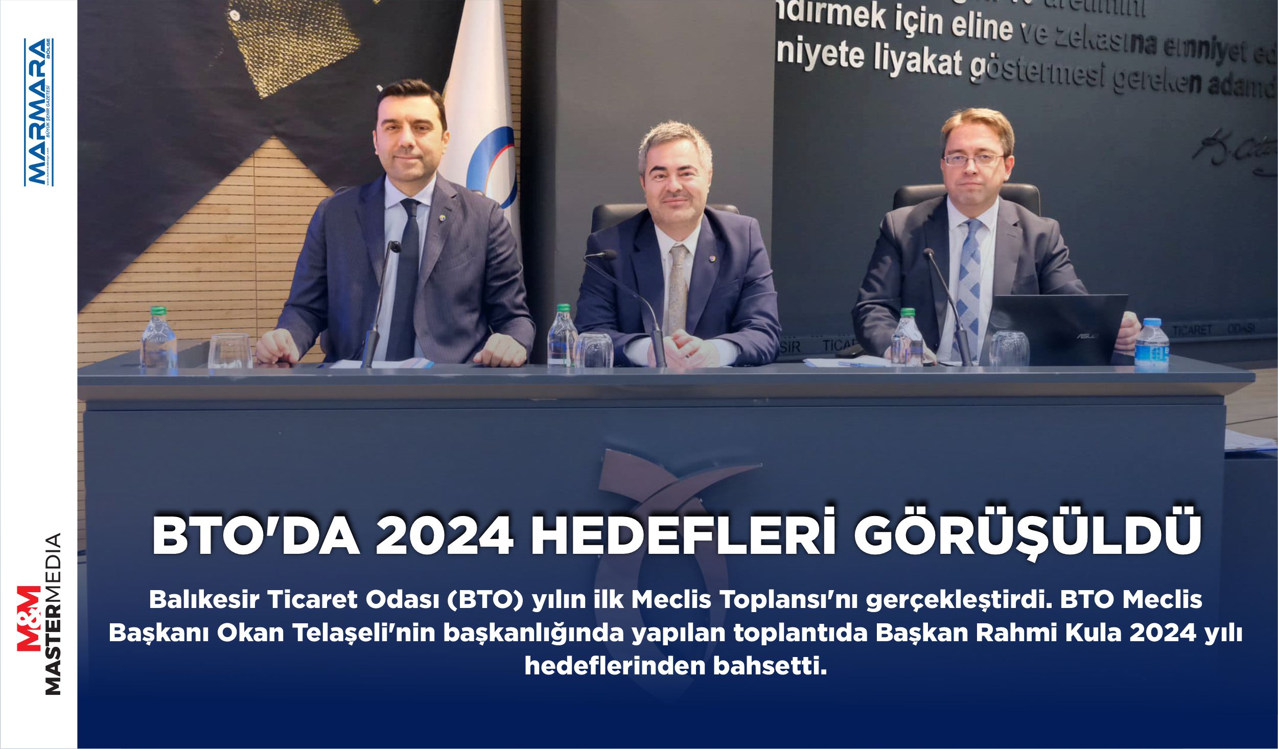 BTO’DA 2024 HEDEFLERİ GÖRÜŞÜLDÜ