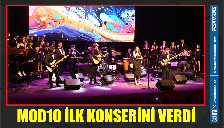 MOD10 İLK KONSERİNİ VERDİ