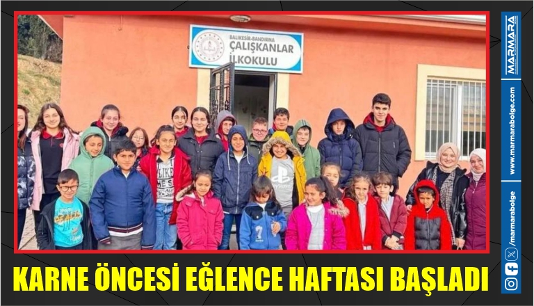 Balıkesir'de bu yıl ilk