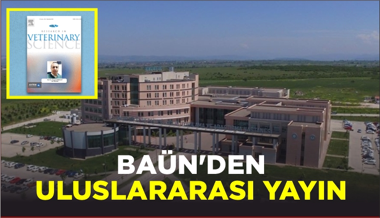 BAÜN’DEN ULUSLARARASI YAYIN