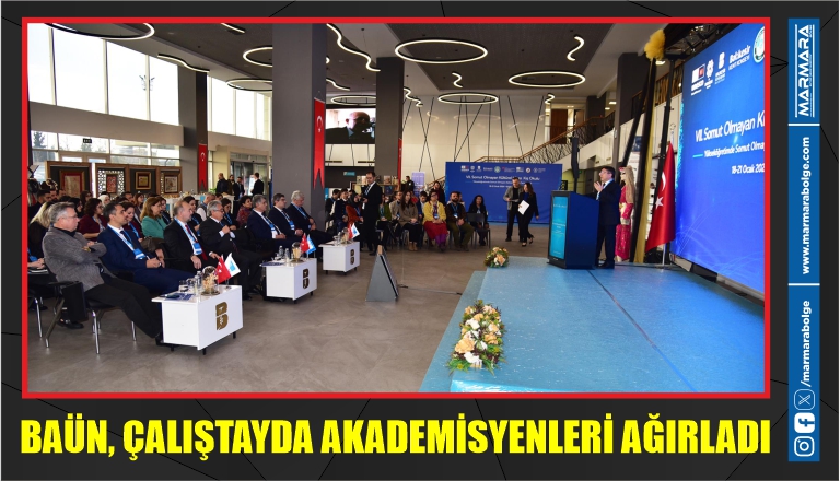 BAÜN, ÇALIŞTAYDA AKADEMİSYENLERİ AĞIRLADI