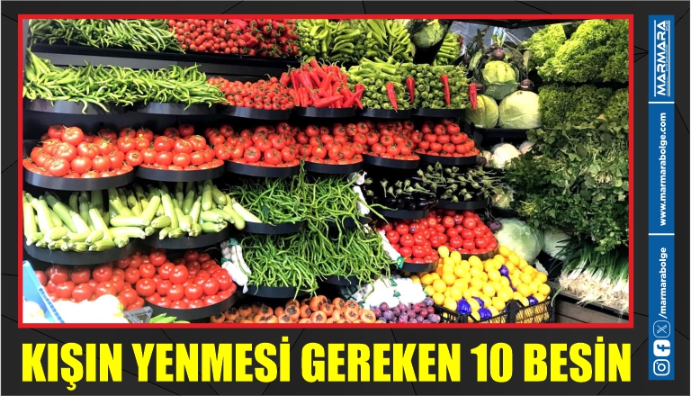 KIŞIN YENMESİ GEREKEN 10 BESİN