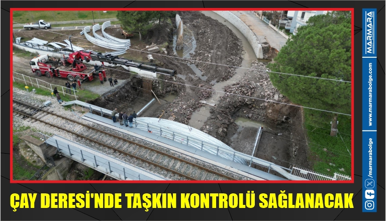 ÇAY DERESİ’NDE TAŞKIN KONTROLÜ SAĞLANACAK