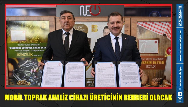 MOBİL TOPRAK ANALİZ CİHAZI ÜRETİCİNİN REHBERİ OLACAK