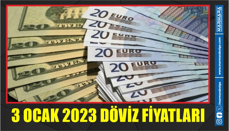 3 OCAK 2023 DÖVİZ FİYATLARI