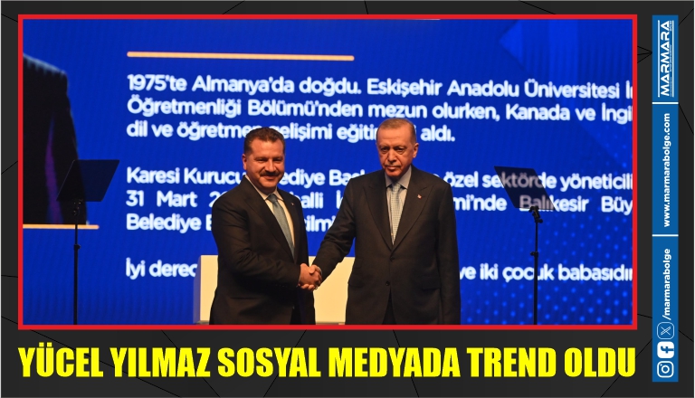 YÜCEL YILMAZ SOSYAL MEDYADA TREND OLDU