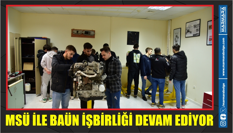 MSÜ İLE BAÜN İŞBİRLİĞİ DEVAM EDİYOR