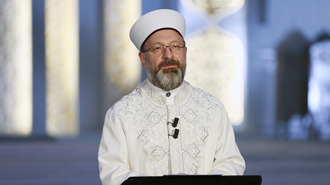 Diyanet İşleri Başkanı Erbaş,