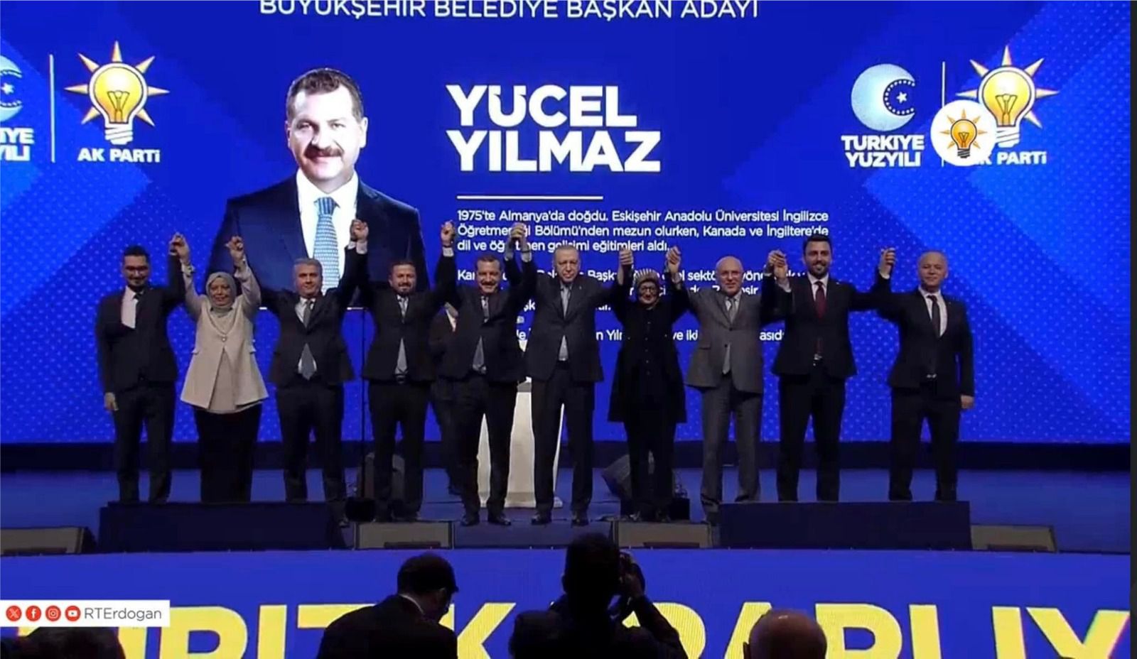 AK PARTİ YÜCEL YILMAZ İLE DEVAM DEDİ