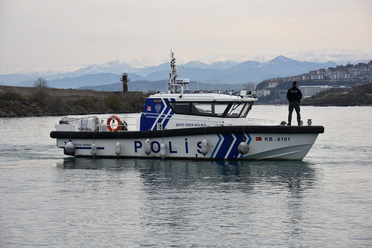 Trabzon'da dalgıç polisler, antrenman