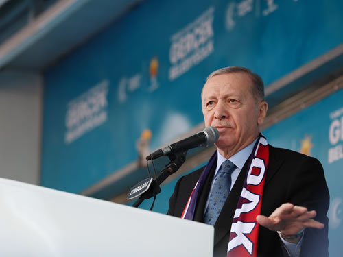Cumhurbaşkanı Erdoğan, Zonguldak mitinginde