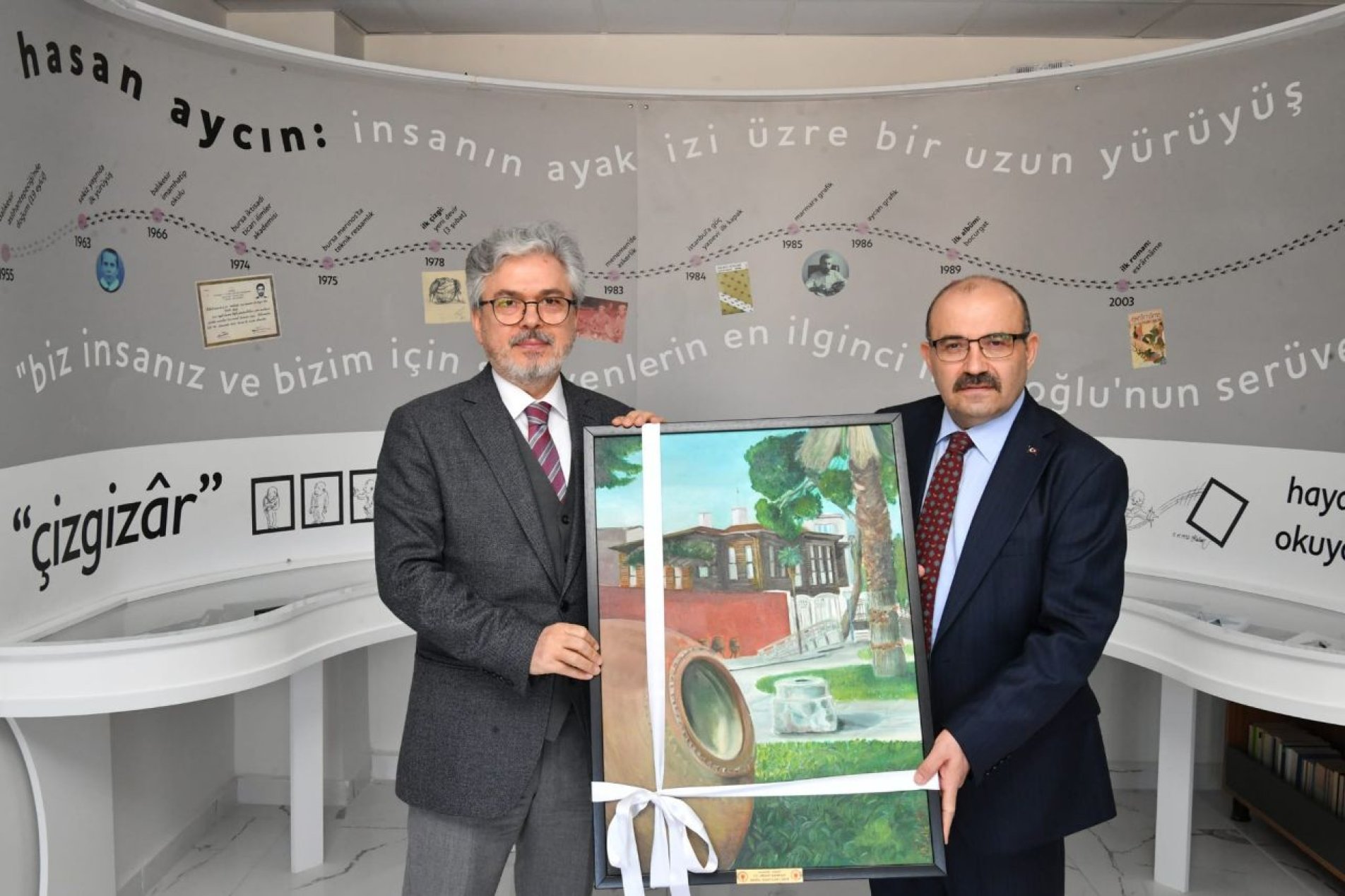 GÜZEL SANATLAR LİSESİ’NE HASAN AYCIN KÜTÜPHANESİ