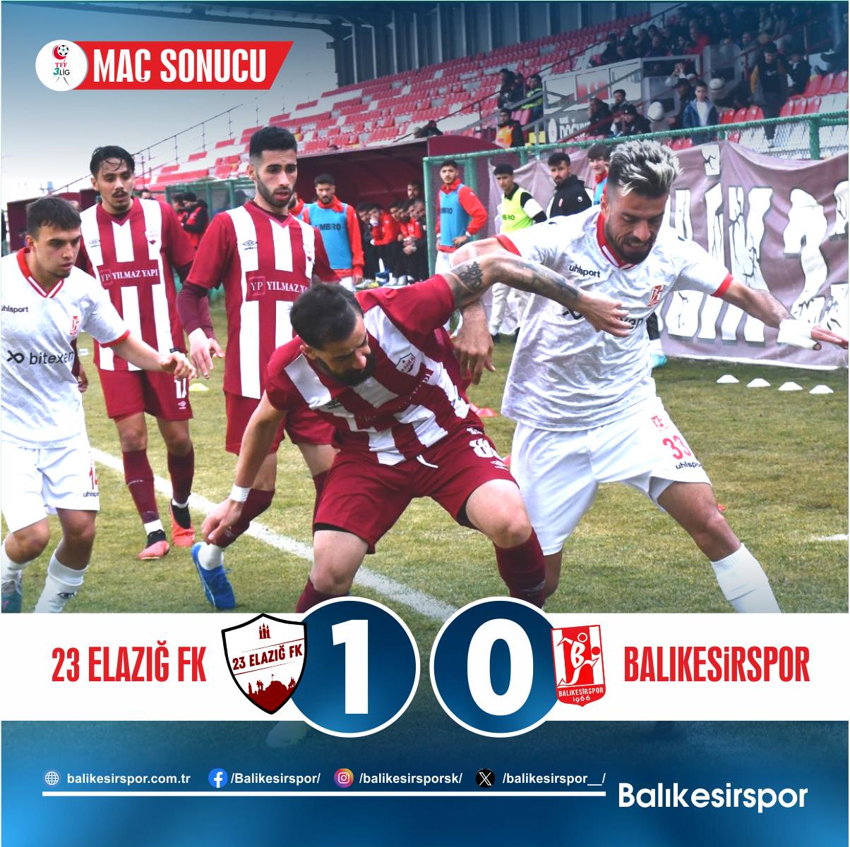 BALIKESİRSPOR PUAN DAĞITTI