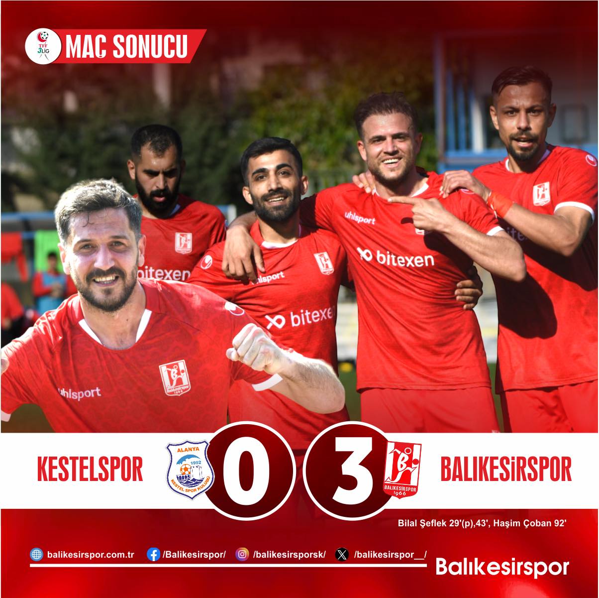 KERTELSPOR BALKES’TEN PUAN ALAMADI