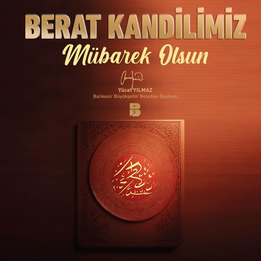 BAŞKAN YILMAZ’DAN KANDİL MESAJI