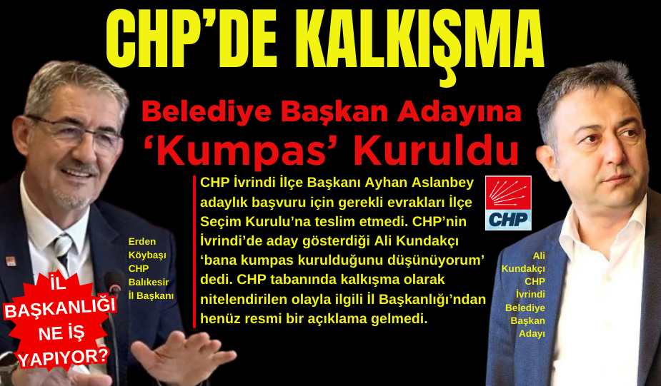 BAŞKAN ADAYINA ‘KUMPAS’ KURULDU