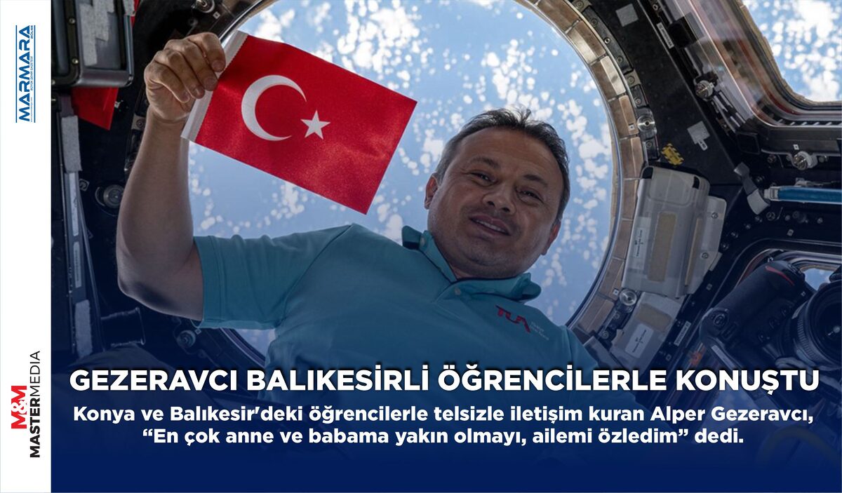 GEZERAVCI BALIKESİRLİ ÖĞRENCİLERLE KONUŞTU