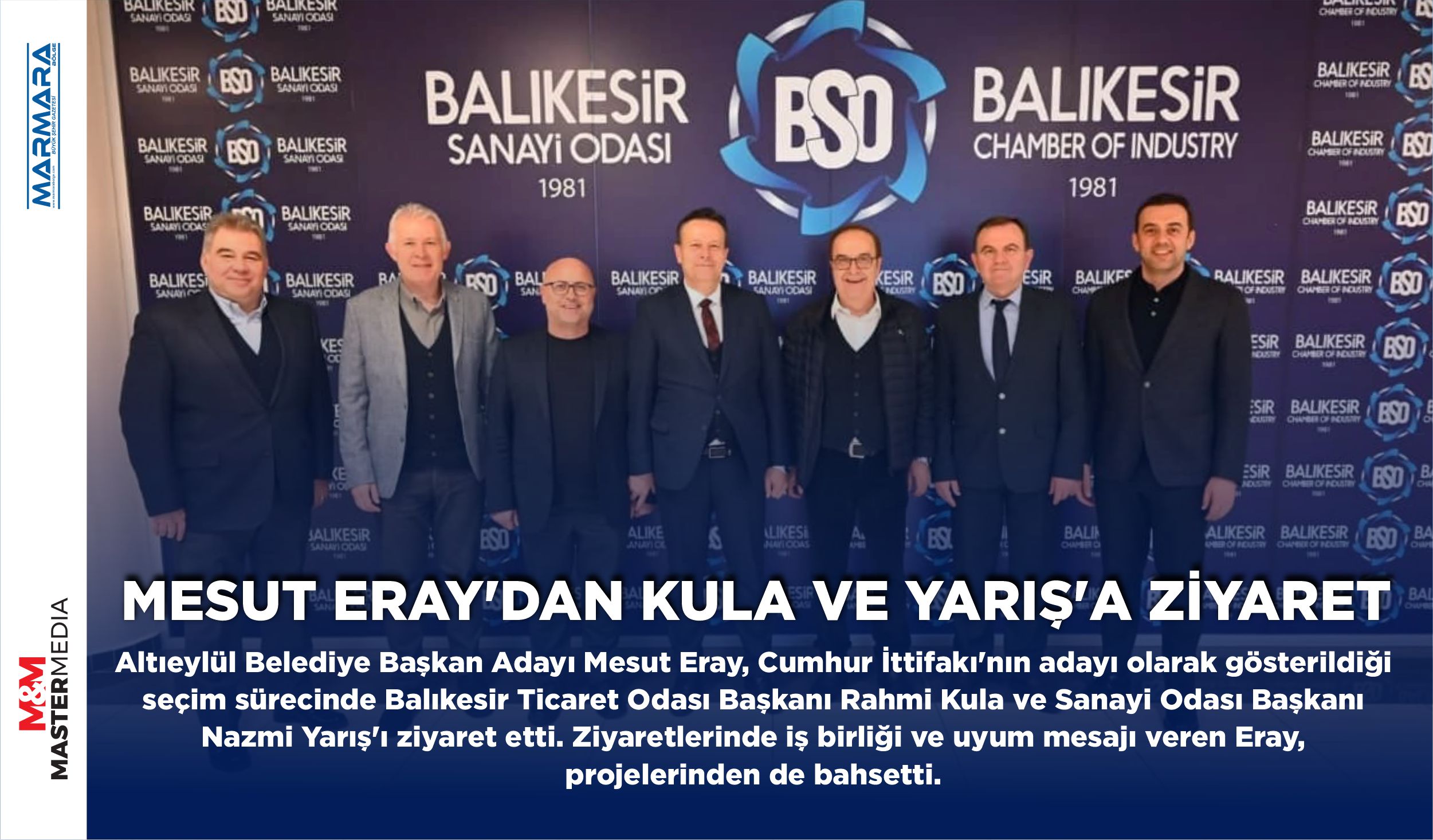 MESUT ERAY’DAN KULA VE YARIŞ’A ZİYARET