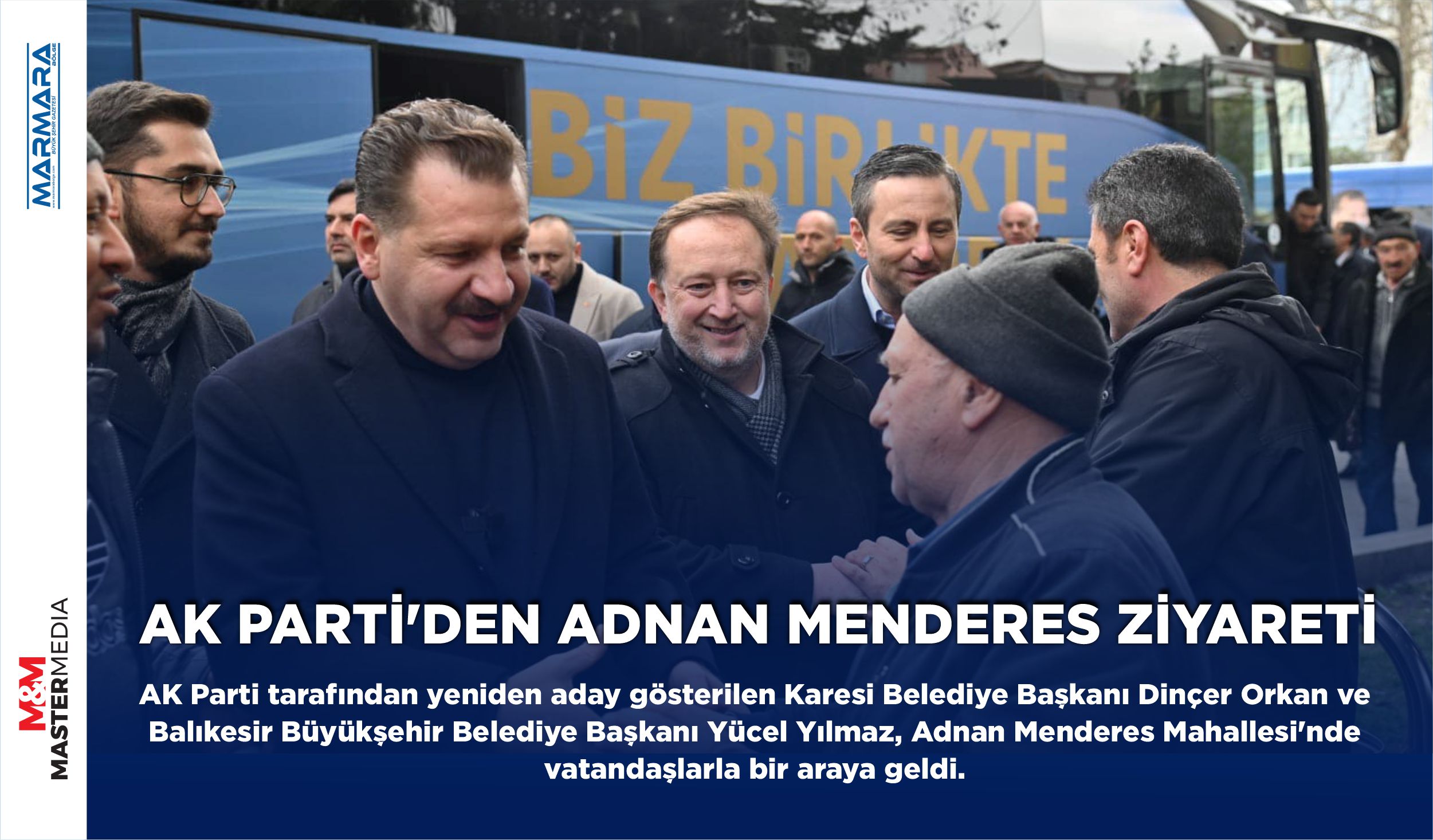 AK PARTİ’DEN ADNAN MENDERES ZİYARETİ