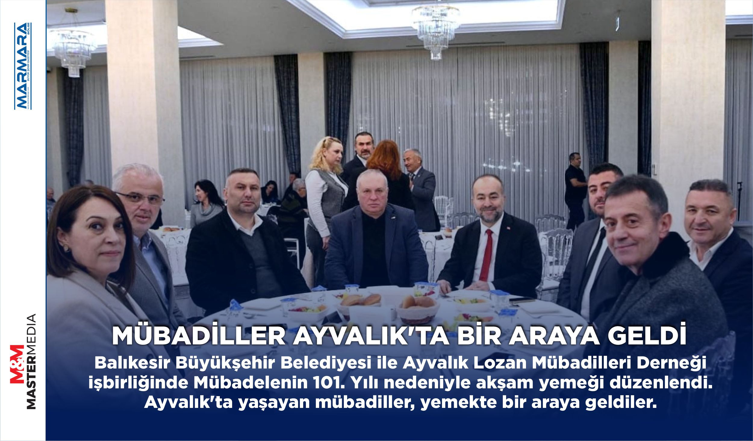 MÜBADİLLER AYVALIK’TA BİR ARAYA GELDİ