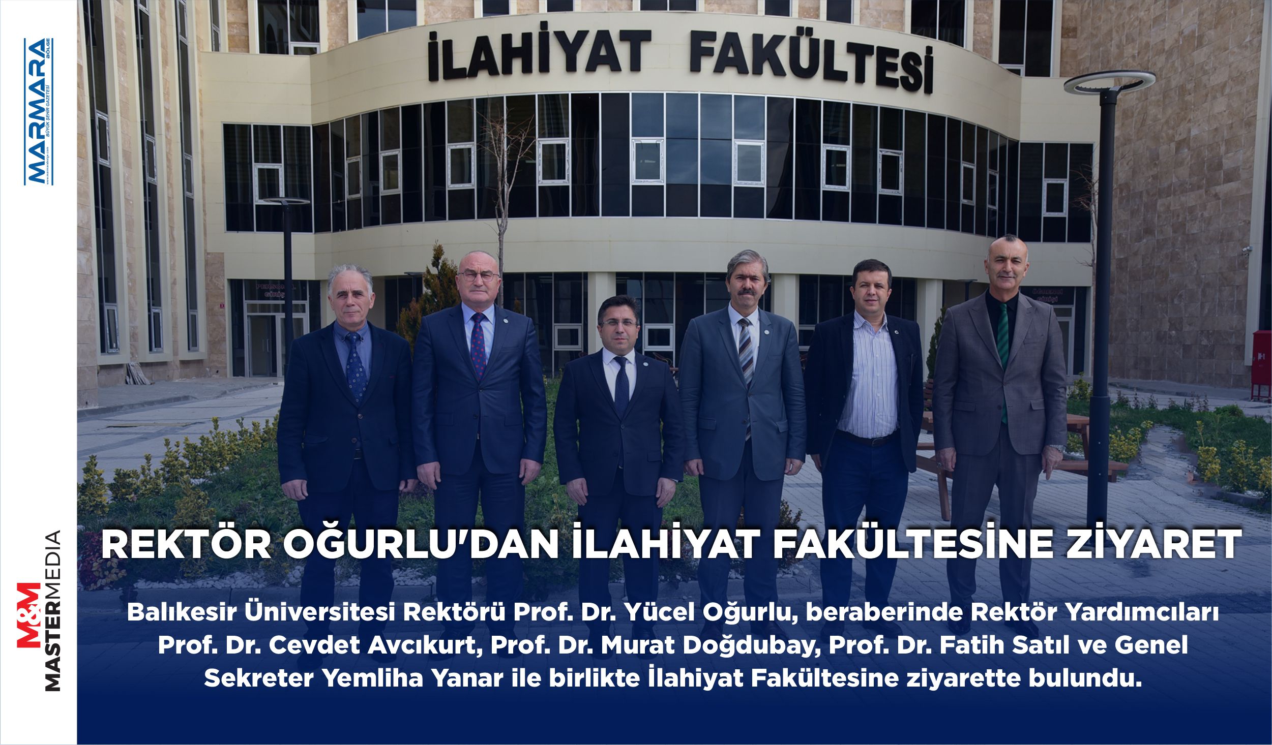 REKTÖR OĞURLU’DAN İLAHİYAT FAKÜLTESİNE ZİYARET