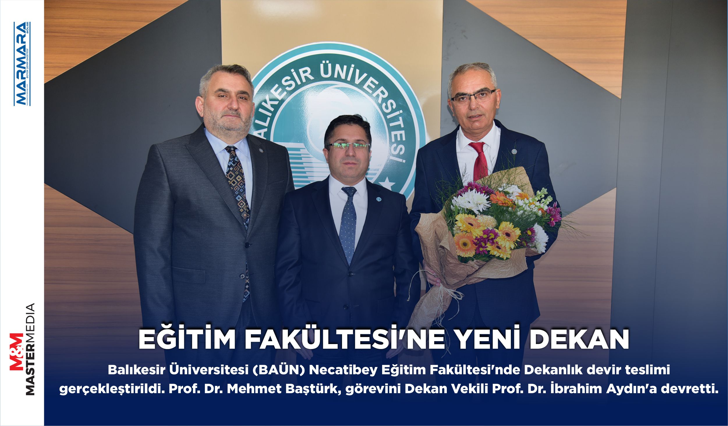 EĞİTİM FAKÜLTESİ’NE YENİ DEKAN