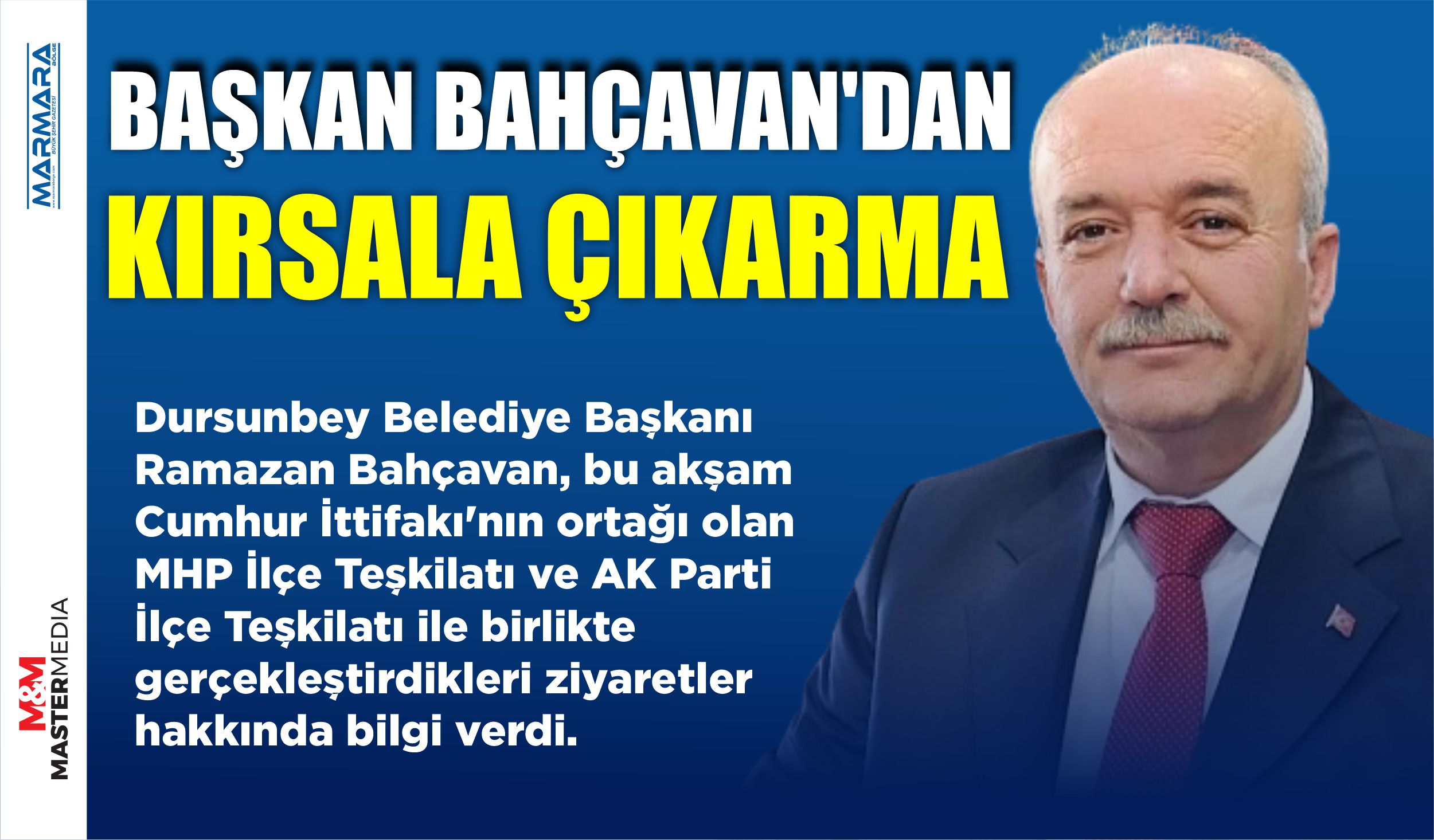 Dursunbey Belediye Başkanı Ramazan