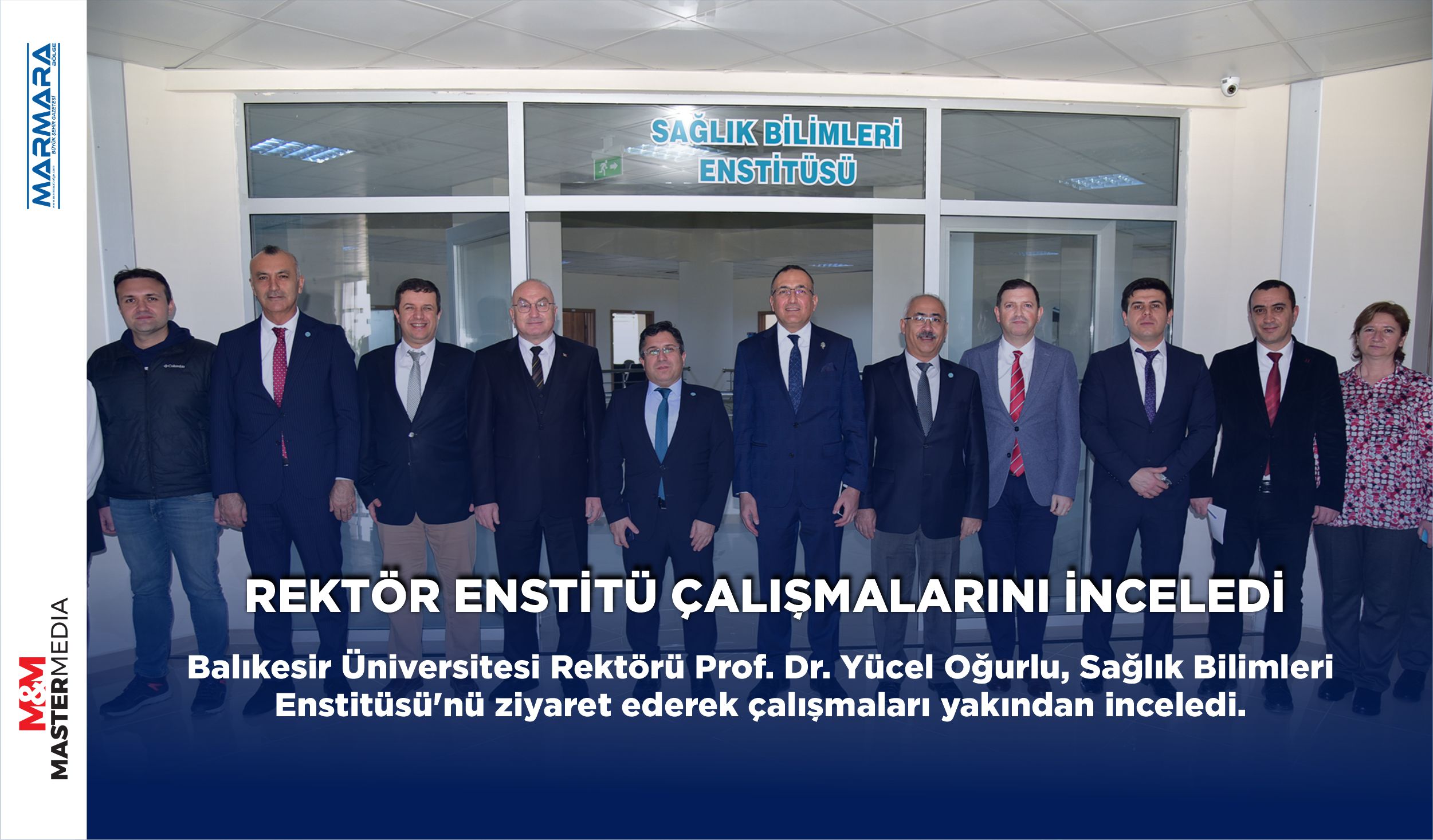 REKTÖR ENSTİTÜ ÇALIŞMALARINI İNCELEDİ