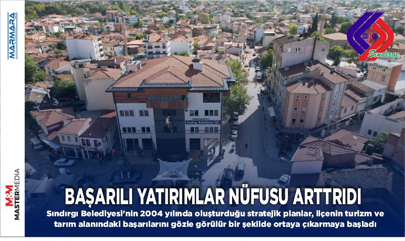 BAŞARILI YATIRIMLAR NÜFUSU ARTTRIDI