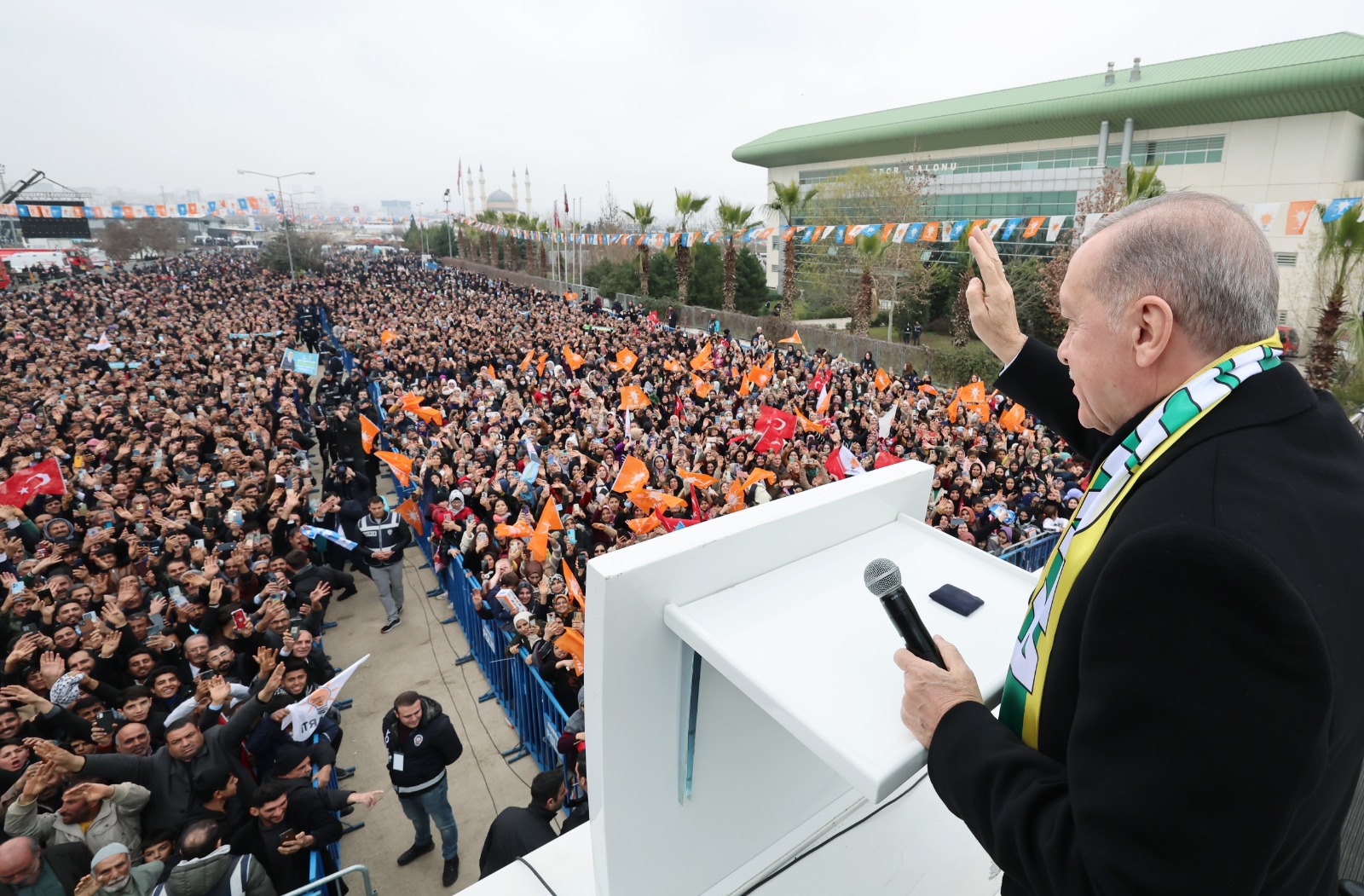 CUMHURBAŞKANI ERDOĞAN ŞANLIURFA’DA AK PARTİ ADAY TANITIM TOPLANTISI‘NA KATILDI