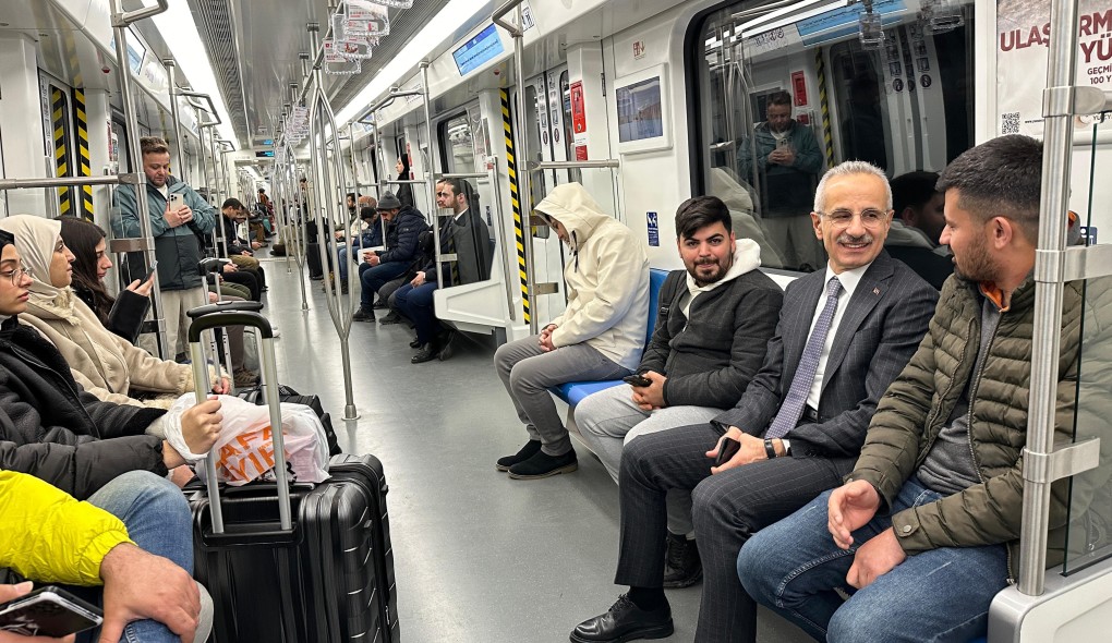 URALOĞLU GAYRETTEPE-KAĞITHANE METROSU’NDA