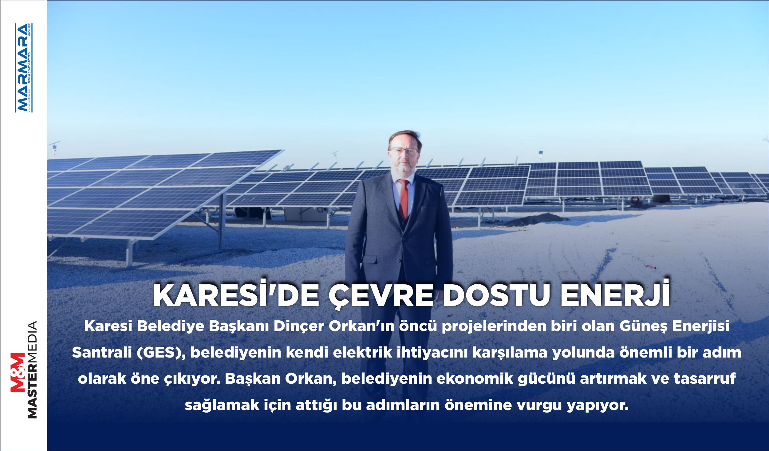 KARESİ’DE ÇEVRE DOSTU ENERJİ