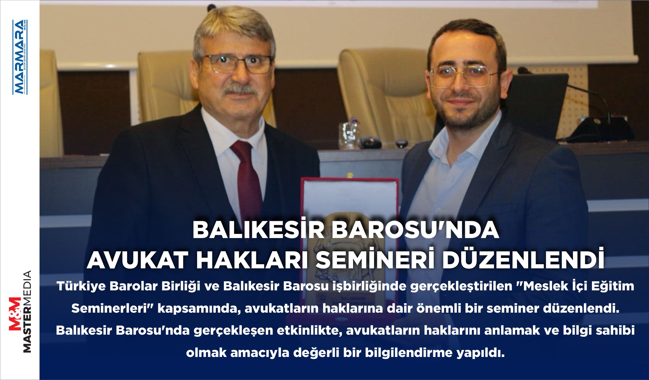 BALIKESİR BAROSU’NDA AVUKAT HAKLARI SEMİNERİ DÜZENLENDİ