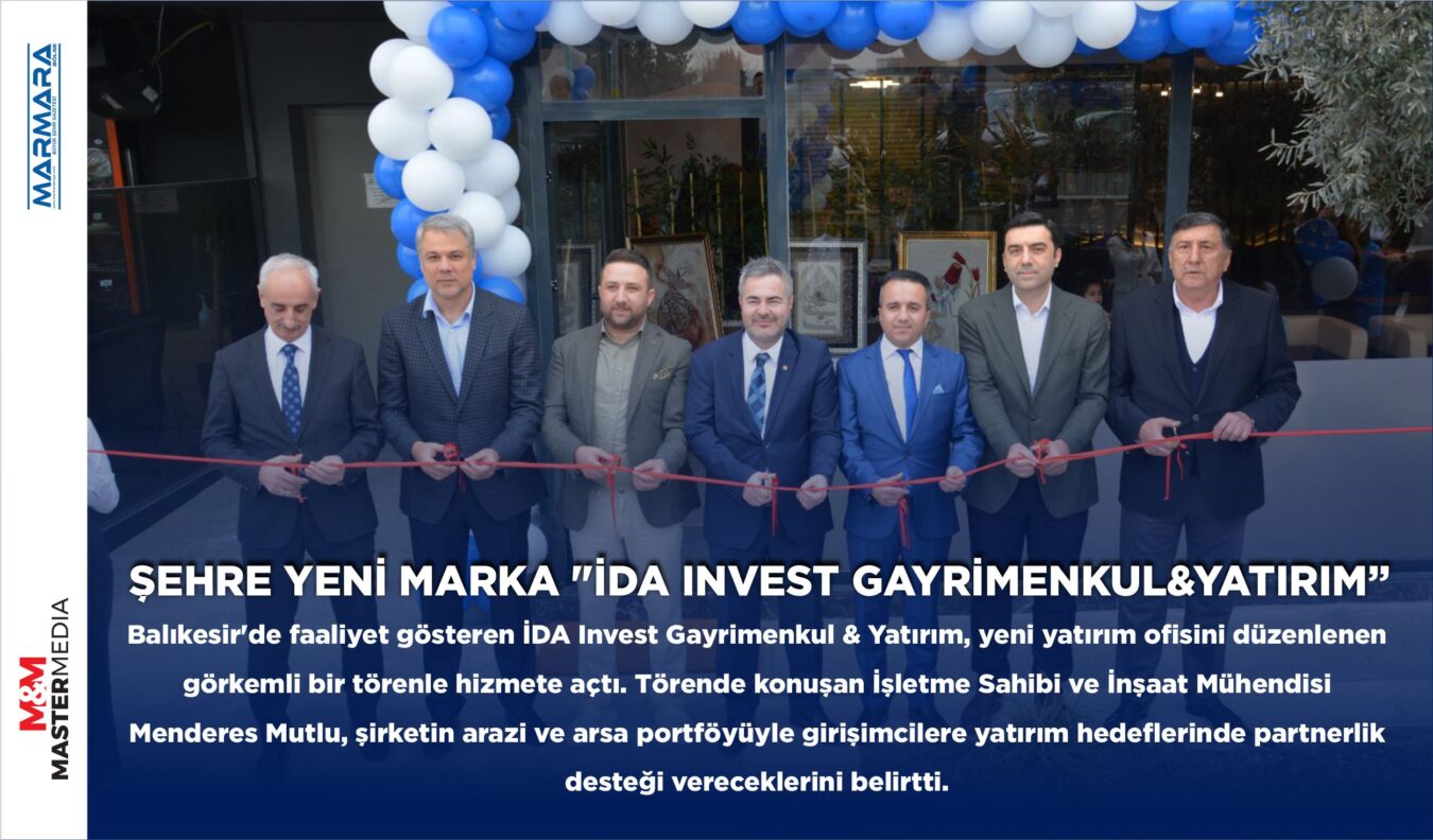 ŞEHRE YENİ MARKA “İDA INVEST GAYRİMENKUL&YATIRIM”