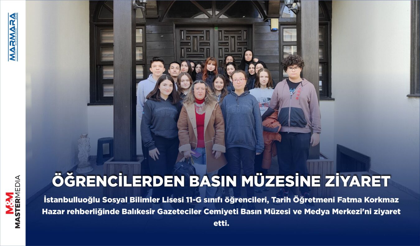 ÖĞRENCİLERDEN BASIN MÜZESİNE ZİYARET