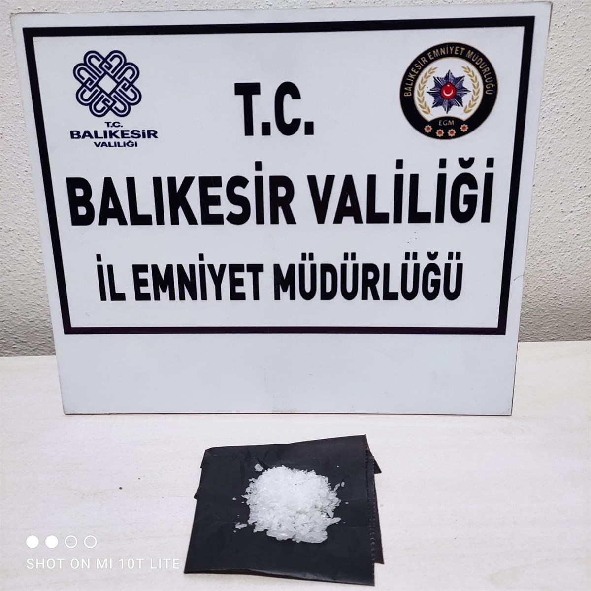 Susurluk'ta polis ekipleri, şüpheli