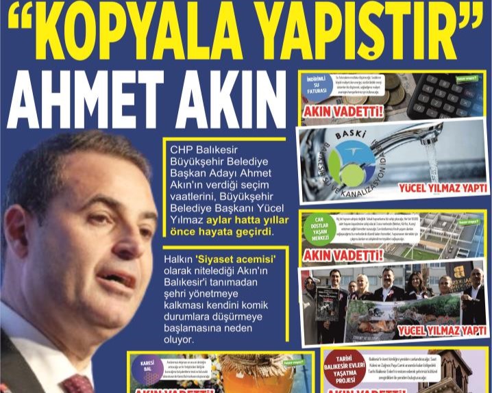 “KOPYALA YAPIŞTIR” AHMET AKIN