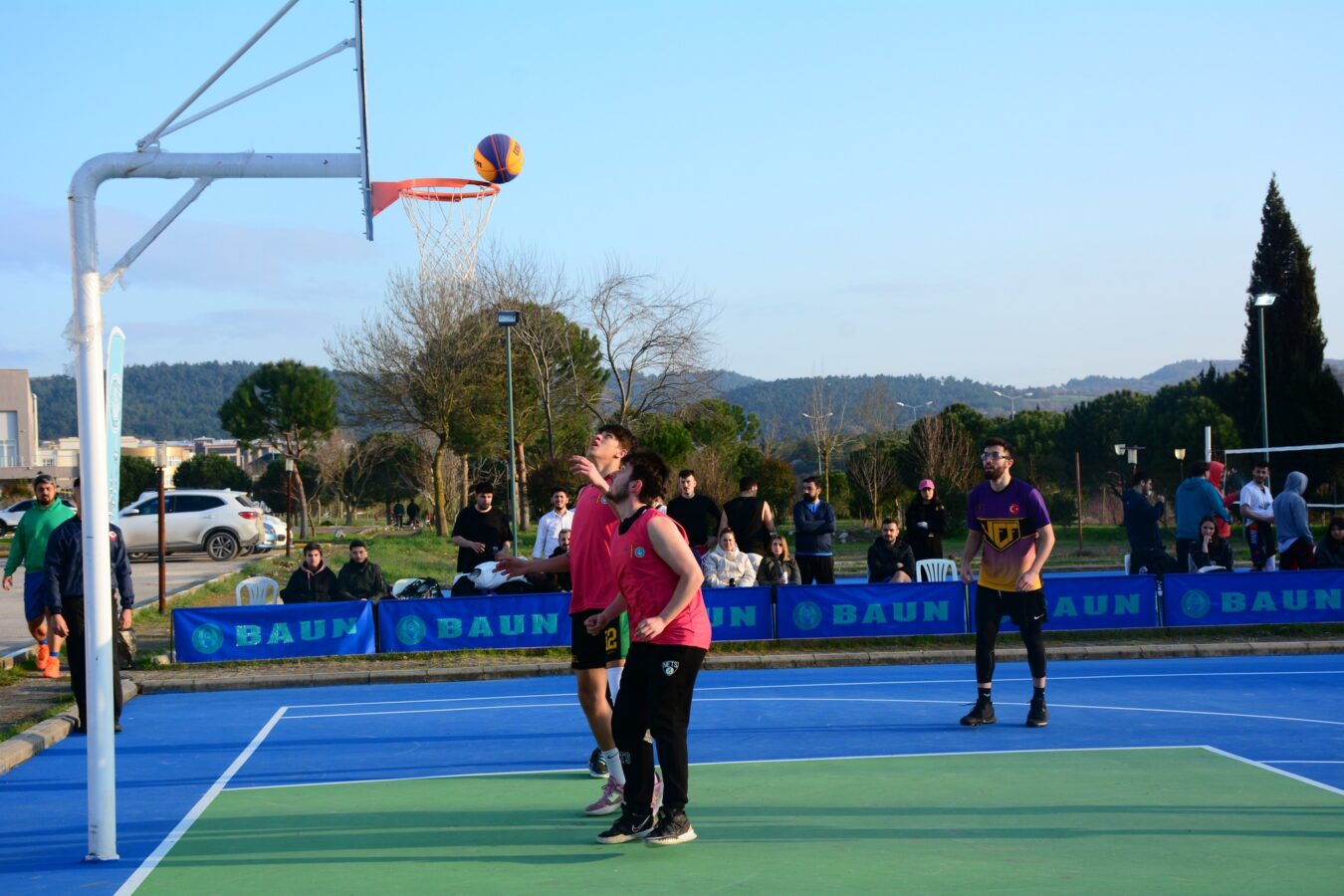 ÜNİVERSİTEDE 3X3 BASKETBOL TURNUVASI