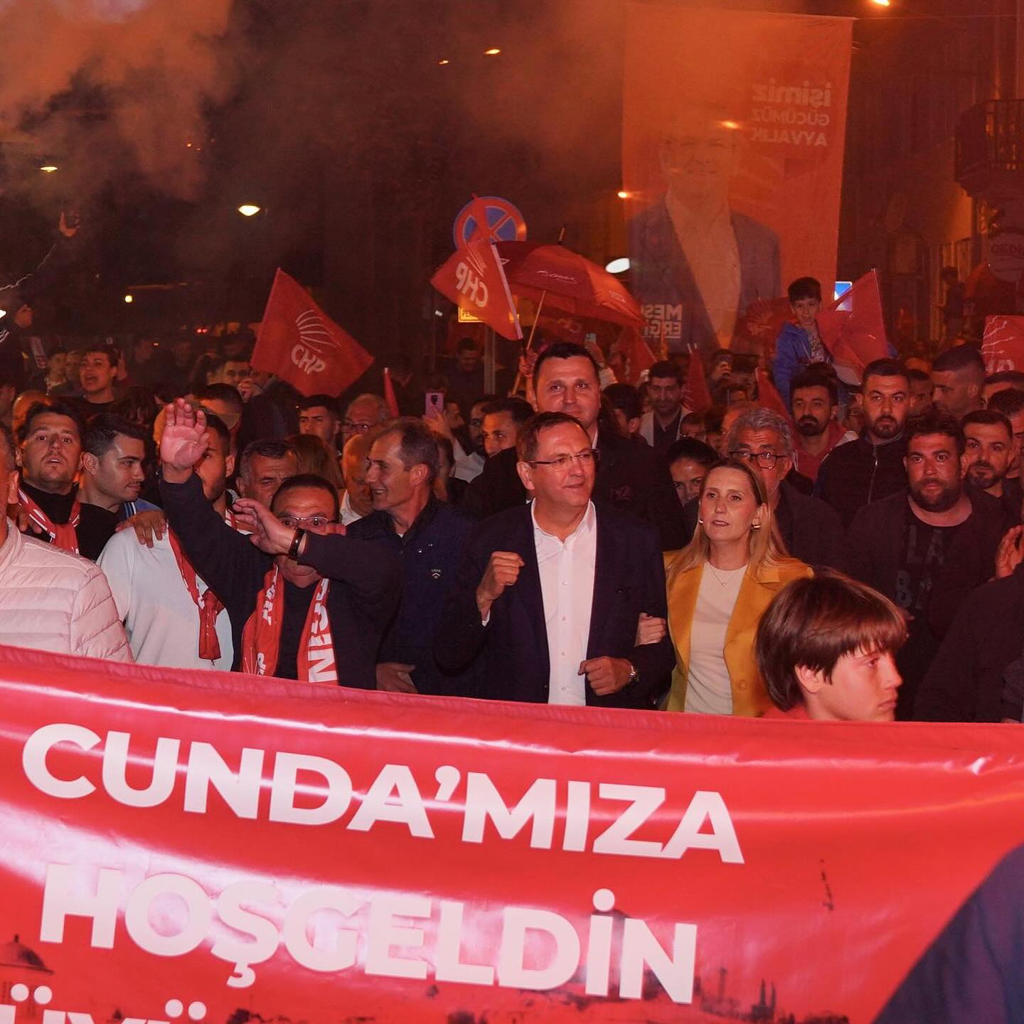 CUNDA’DAN BAŞKAN ERGİN’E SICAK KARŞILAMA