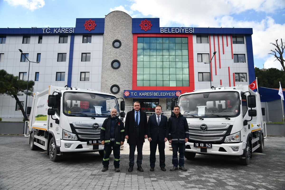 Cevre Bakanligindan Karesiye 2 Cop Kamyonu 1 - Marmara Bölge: Balıkesir Son Dakika Haberleri ile Hava Durumu