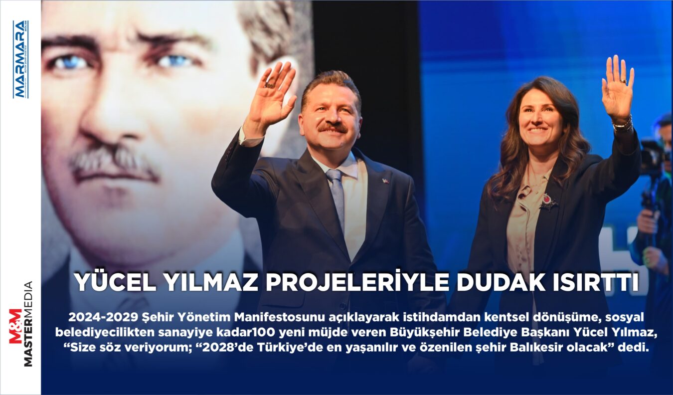 YÜCEL YILMAZ PROJELERİYLE DUDAK ISIRTTI