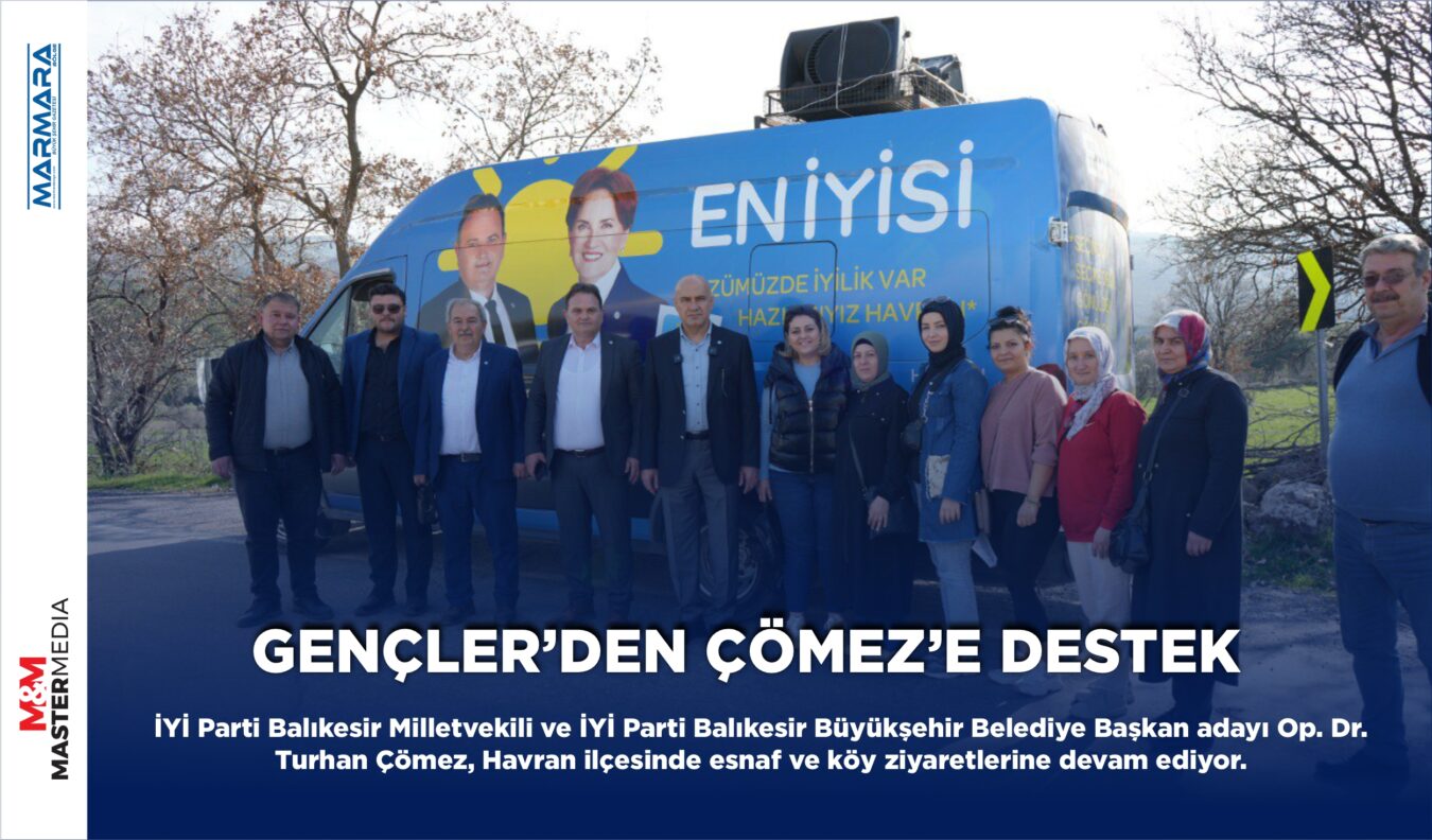 GENÇLER’DEN ÇÖMEZ’E DESTEK